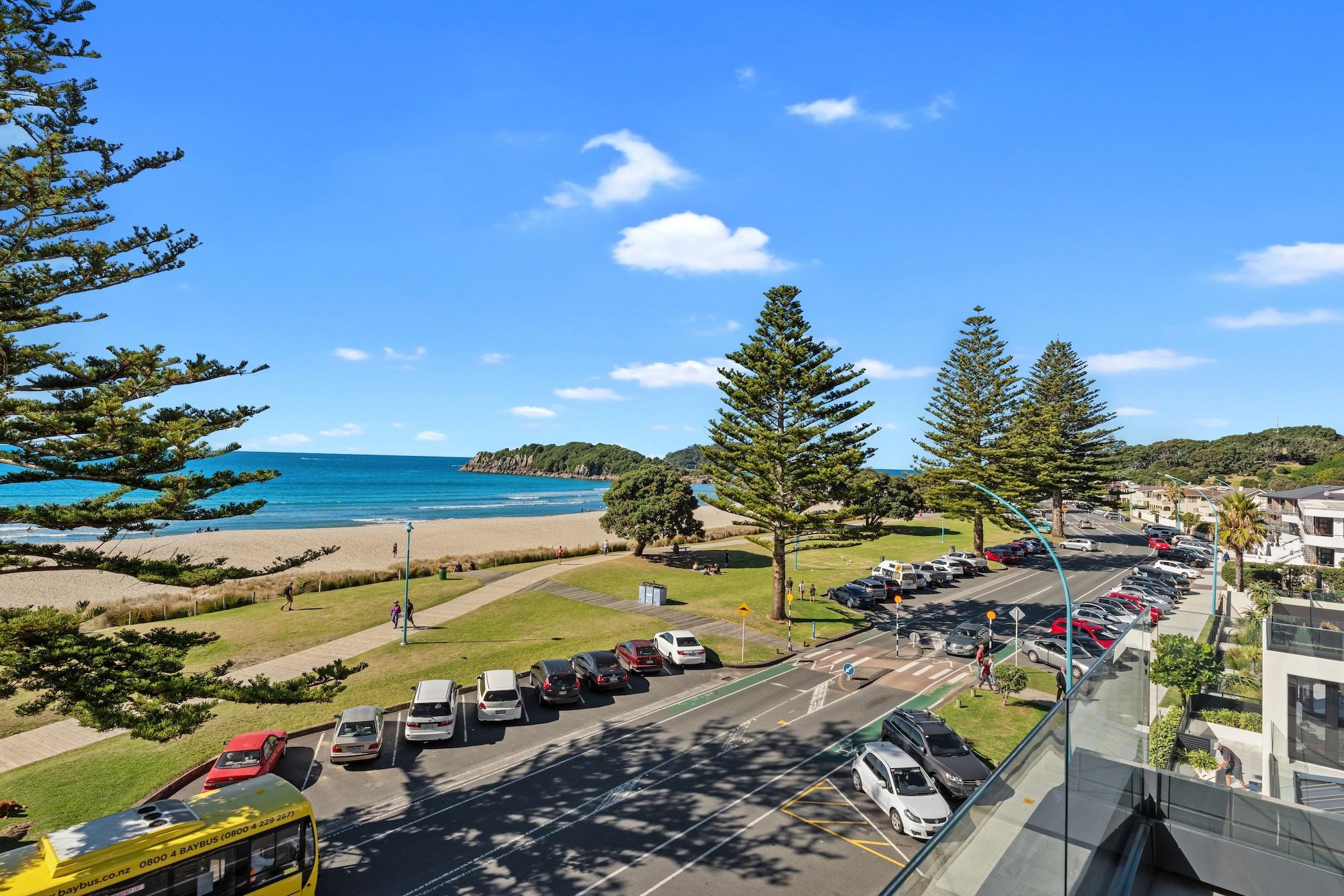 Pavilion Beachfront Apartments Mount Maunganui Exterior foto