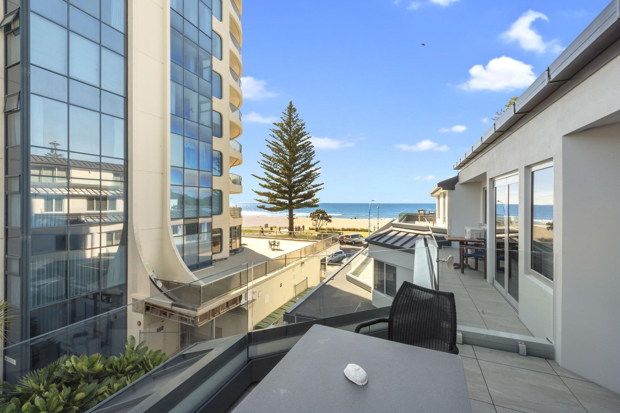 Pavilion Beachfront Apartments Mount Maunganui Exterior foto