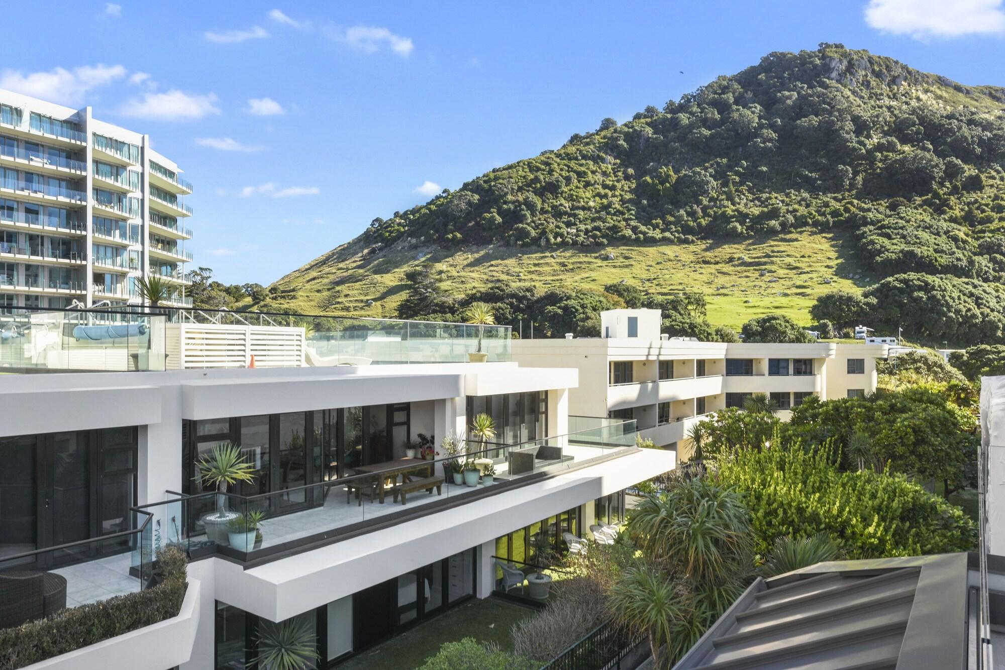 Pavilion Beachfront Apartments Mount Maunganui Exterior foto