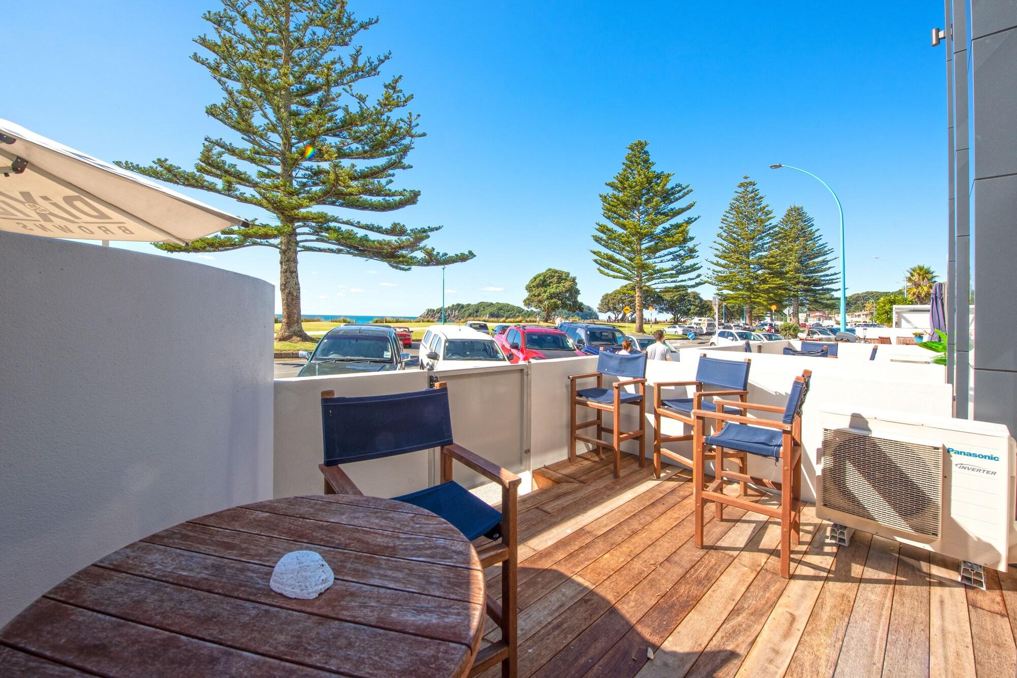 Pavilion Beachfront Apartments Mount Maunganui Exterior foto