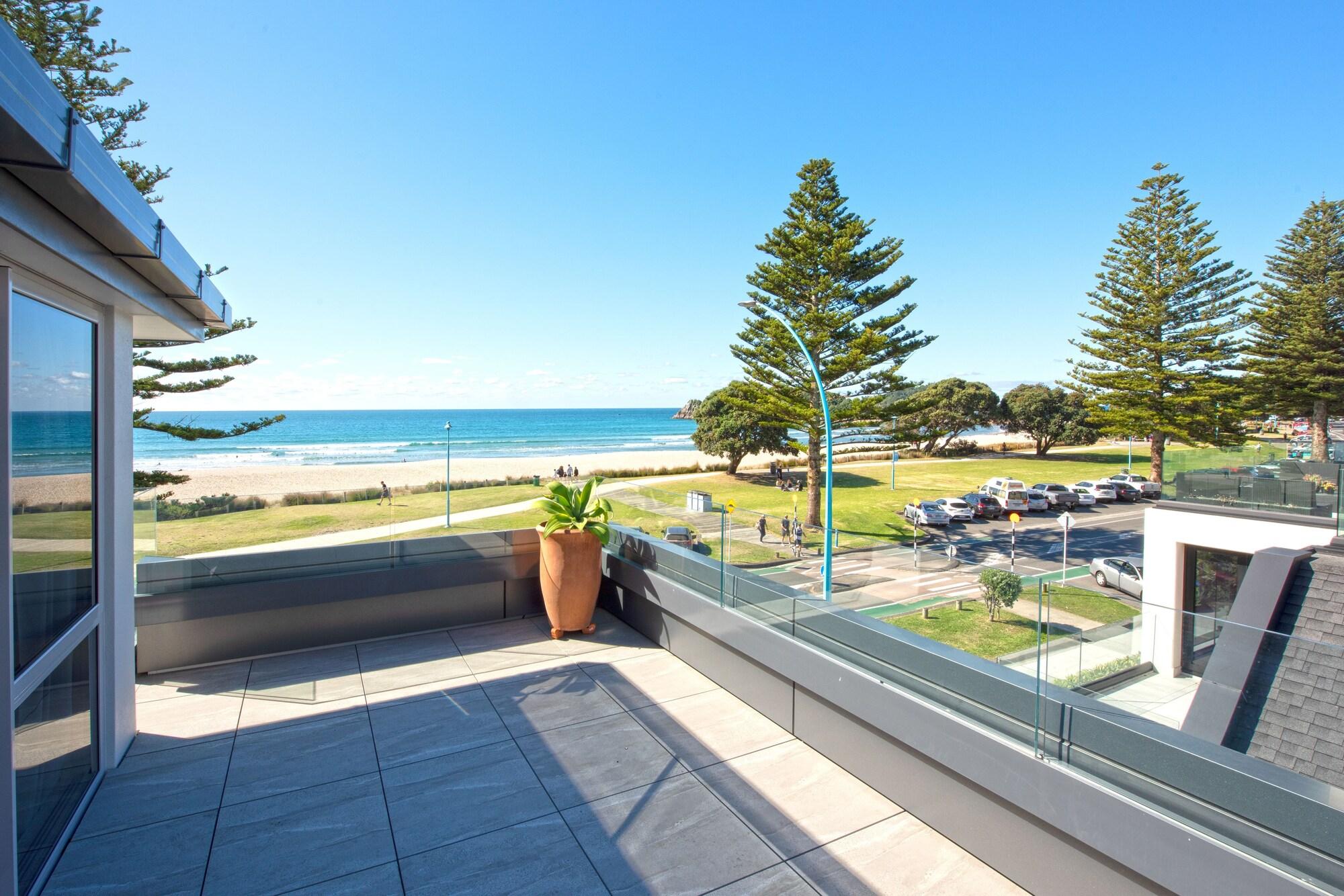 Pavilion Beachfront Apartments Mount Maunganui Exterior foto