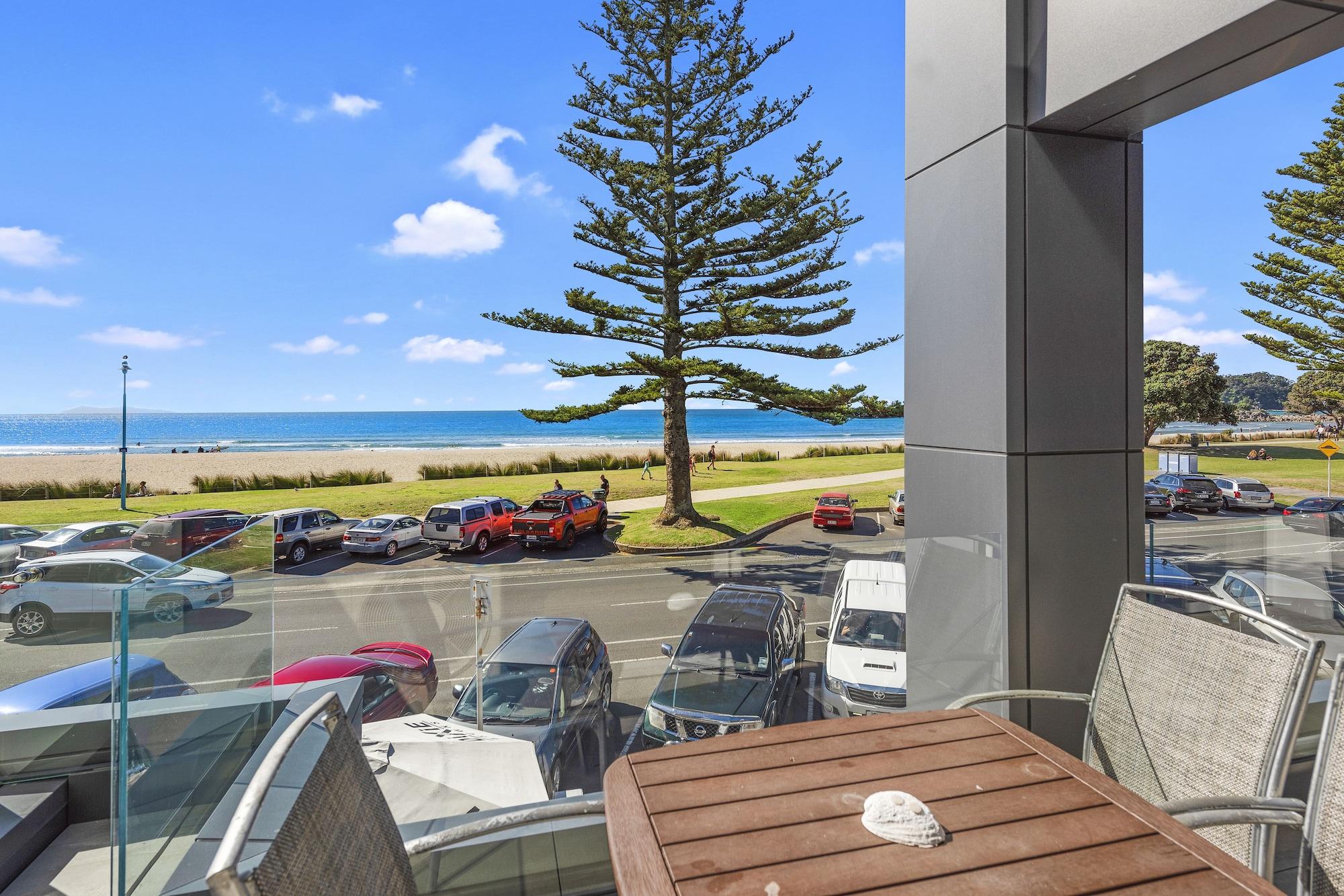 Pavilion Beachfront Apartments Mount Maunganui Exterior foto