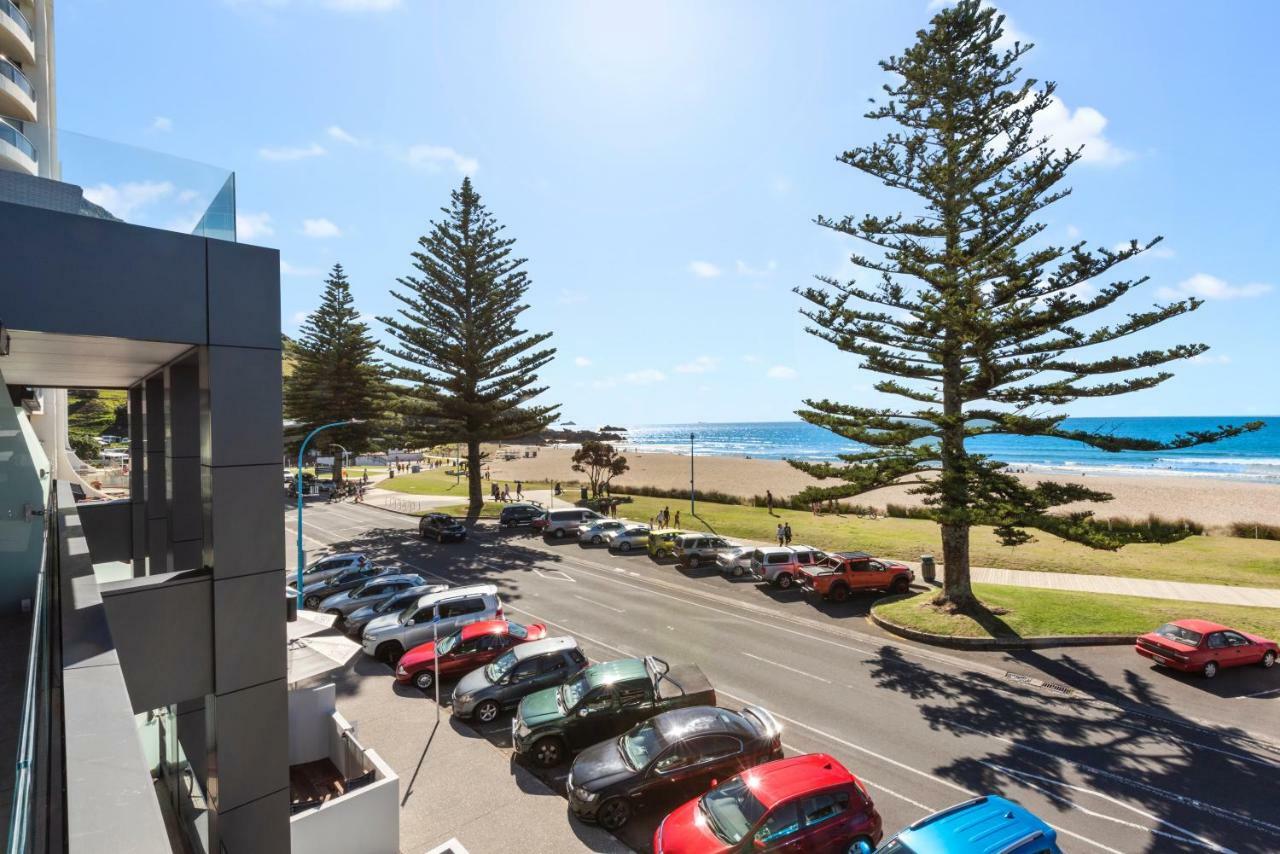 Pavilion Beachfront Apartments Mount Maunganui Exterior foto